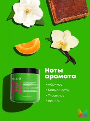 Фото Маска для сухих волос с масло авокадо и гиалуроновой кислотой, 500мл - Matrix Food For Soft/Матрикс