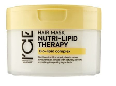Фото ICE PROFESSIONAL NUTRI LIPID THERAPY HAIR MASK  Айс профешинал маска для питания и блеска волос 200 мл