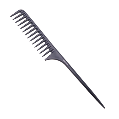 Фото Dewal Professional NANO  - Деваль Гребень для длинных волос, антистатик, черный 28,5 см., CO-6106-NANO