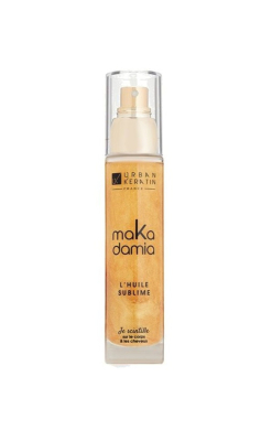 Фото URBAN KERATIN Makadamia Урбан Кератин Мерцающее масло для тела и волос 50 мл