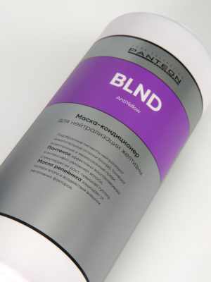 Фото Panteon Blond Тонирующая маска для волос Антижелтый Блонд Пантеон 1000 мл