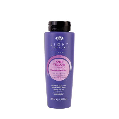 Фото Lisap Milano Light Scale Care Anti Yellow Shampoo - Лисап Шампунь для осветленных, мелированных и седых волос, 250 мл 