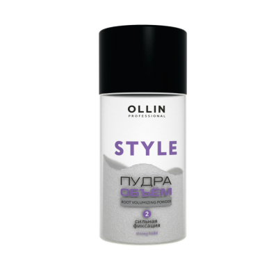 Фото Ollin Style Strong Hold Powder - Оллин Стайл Пудра  для прикорневого объёма волос сильной фиксации, 10 г