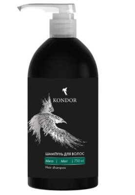 Фото Шампунь Мята 750 мл  Kondor Hair Shampoo Mint Кондор 