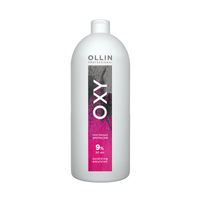 Фото Ollin OXY Oxidizing Emulsion 9%30 vol Оллин Окси Окисляющая эмульсия 9% 1000 мл