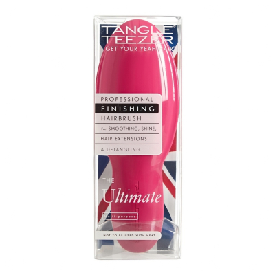 Фото Tangle Teezer The Ultimate Finishing Pink - Тангл Тизер Ультимейт Расческа для волос с ручкой розовая