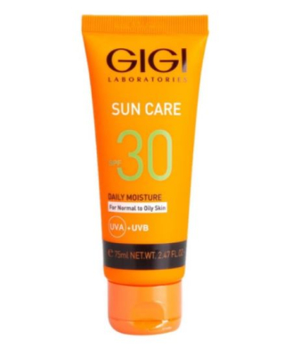 Фото Gigi Sun Care Daily SPF 30 DNA Protector for dry skin - Джиджи Сан Кэйр Крем солнцезащитный с защитой ДНК SPF30 для сухой кожи, 75 мл