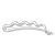 Фото Invisibobble Waver Crystal Clear One - Инвизибабл Вевер Заколка прозрачная, 1 шт