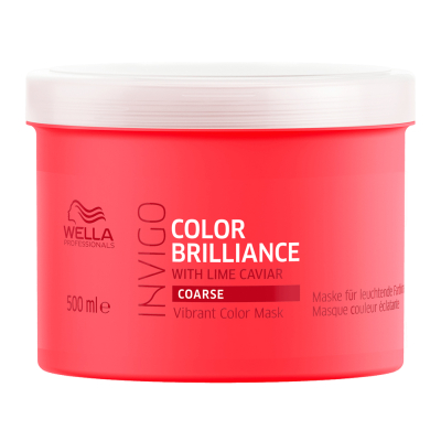 Фото Wella Professionals Invigo Color Brilliance - Велла Инвиго Колор Бриллианс Маска-уход для защиты цвета окрашенных жестких волос, 500 мл