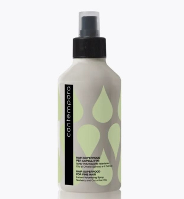 Фото BAREX Contempora HAIR SUPERFOOD  Барекс Спрей для мгновенного объема Тонкие волосы 200 мл