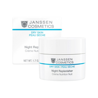 Фото Janssen Cosmetics Dry Skin Night Replenisher - Янссен Питательный ночной регенерирующий крем, 50 мл