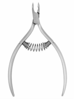 Фото Nippon Nippers N-05S-6 - Ниппон Нипперс Кусачки для кутикулы. Спиральная пружина. Матовые, 6 мм