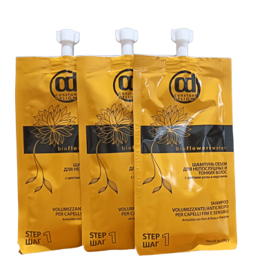 Фото Constant Delight Volume Mask  Констант Делайт Маска объём тонких волос тревел саше 3 шт по 30 мл