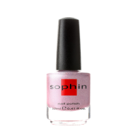 Фото Sophin Prisma - Софин "Призма" Лак для ногтей №0207 (светлый сиренево-розовый голографик), 12 мл