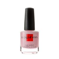 Фото Sophin - Софин Лак для ногтей №0158 (светло-розовый с добавлением большого количества мелкого серебристого шиммера), 12 мл