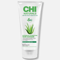 Фото Chi Naturals Intensive Hydrating Hair Masque - Чи Увлажняющая маска для волос с алоэ вера и гиалуроновой кислотой, 177 мл
