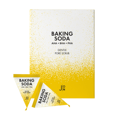 Фото J:ON Baking Soda Gentle Pore Scrub - Джон Бэкинг Сода Скраб-пилинг для лица содовый, 1 шт * 5гр