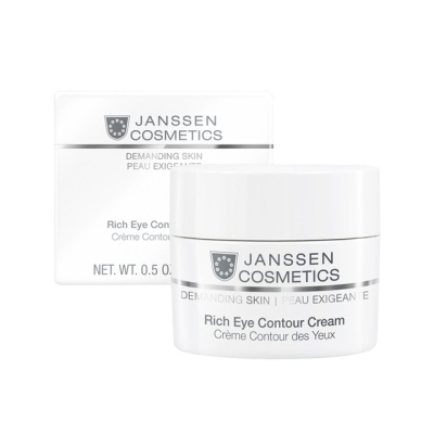 Фото Janssen Cosmetics Demanding Skin Rich Eye Contour Cream - Янссен Питательный крем для кожи вокруг глаз, 15 мл